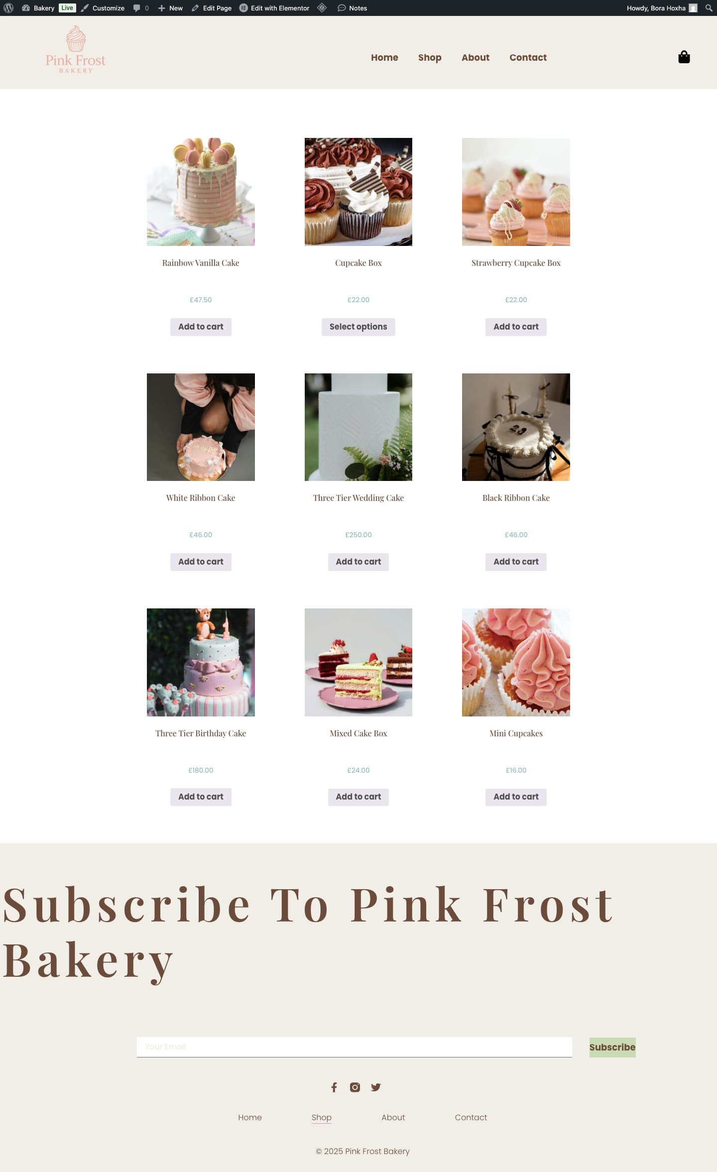Bakery Shop Screenshot